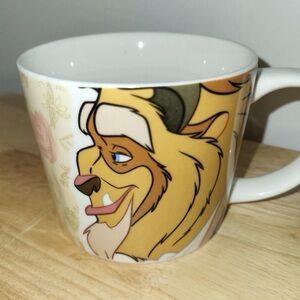 ⭐️ 2/$50 Disney Beauty & the Beast Mug You & Me Beast Rose Cup Ceramic